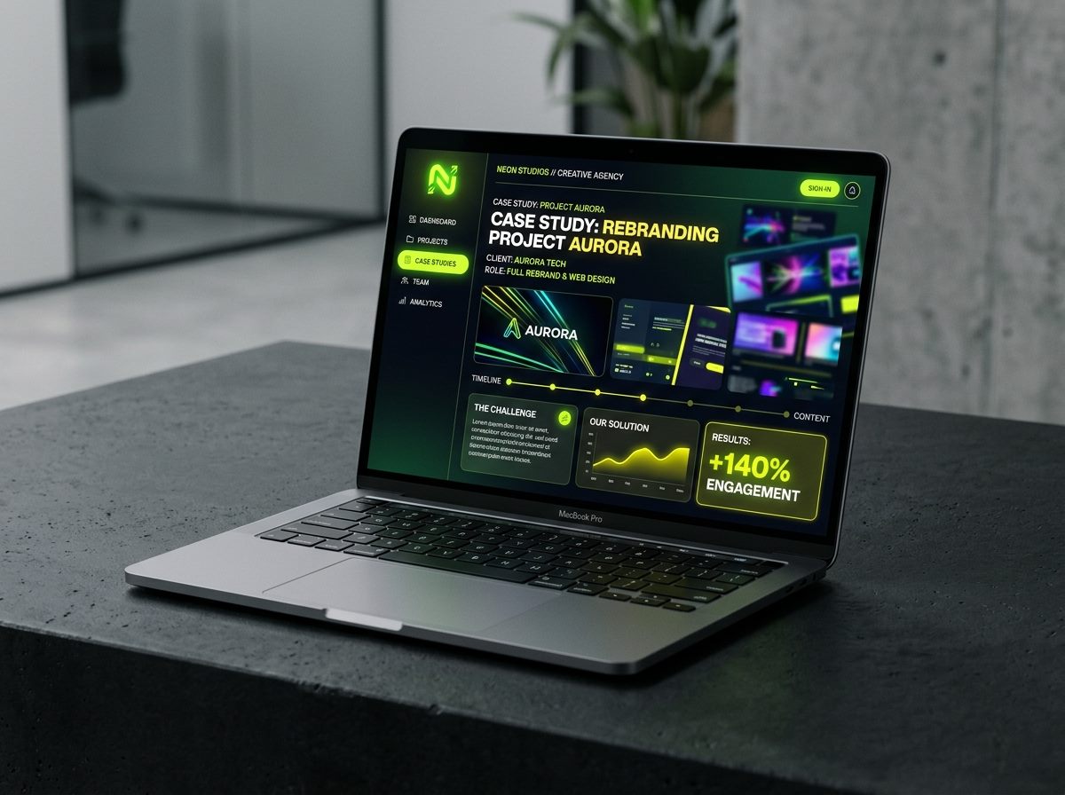 Hebrew Marketing Agency's Website Mockup